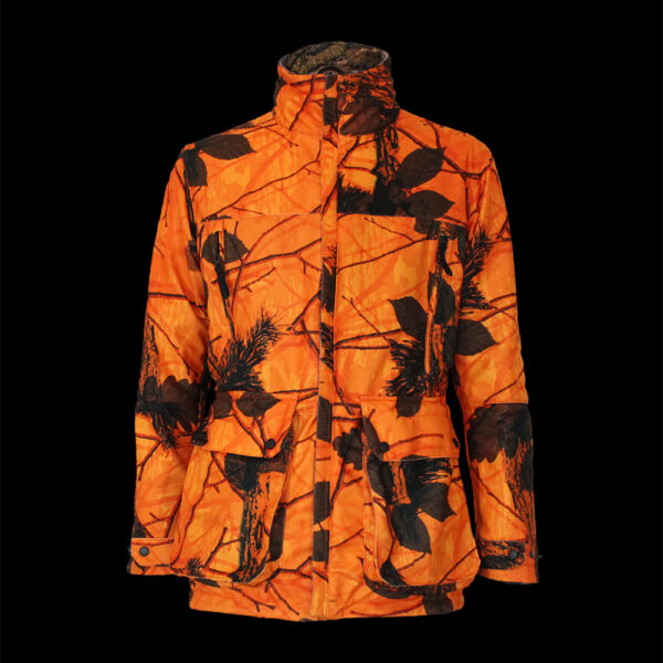 Binergy Hunting Unisex Wendejacke Blaze Orange – Bild 3